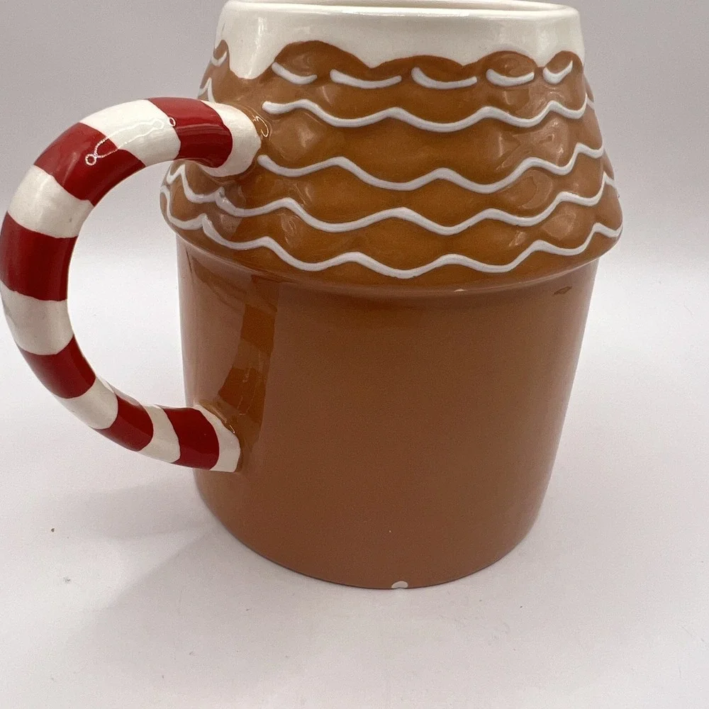 Target Wondershop Winter Christmas 2024 Gingerbread Mug Cocoa Coffee 15 oz